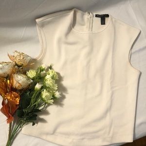 Simple white tee